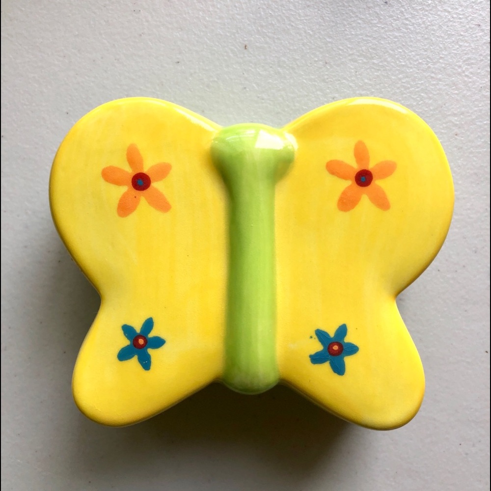 Ceramic Butterfly Box